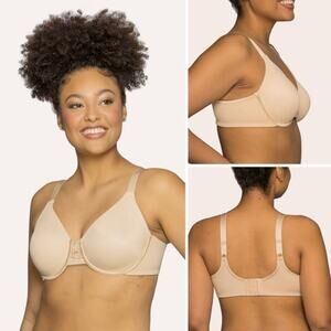 NWT! Vanity Fair Beauty Back Full Figure Underwire Minimizer
